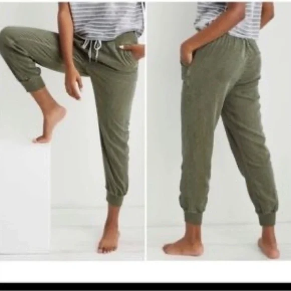 aerie Pants Jumpsuits Aerie Sun Washed Desert Jogger